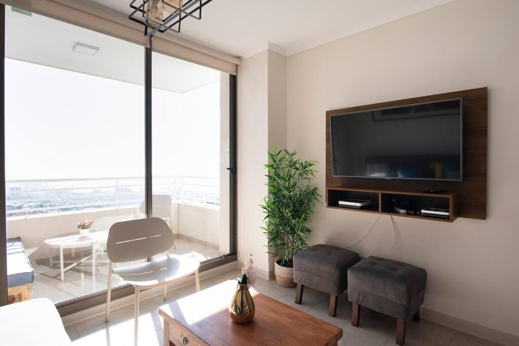 Hermoso Departamento Con Vista Al Mar & Piscina Apartamento Vina del Mar